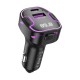 Car charger XO BCC12 Bluetooth MP3+5V3.1A (black)