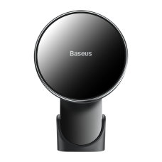 Baseus Big Energy car mount with wireless charger 15W for Iphone 12 (Black)