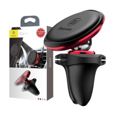 Car Mount Holder Baseus Magnetic Air Vent Red OS