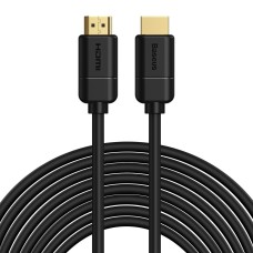 Baseus 2x HDMI 2.0 4K 30Hz Cable 3D HDR 18Gbps 8m Black