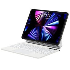 Baseus Brilliance PRO dėklas su klaviatūra, skirta Ipad 10, 10.9" (balta)