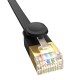 Baseus Cat 7 10Gb Ethernet RJ45 kabelis 1.5m juodas