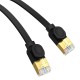 Baseus Cat 7 UTP Ethernet RJ45 Cable Flat 1.5m black