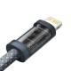 Baseus Dynamic Series USB-C - Lightning kabelis 20W 2m - Pilkas