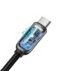 Baseus Display Cable USB-C to Type-C 100W 1m - Black