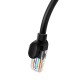 Baseus Ethernet CAT5, 1.5m network cable (black)