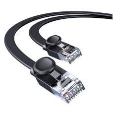 Baseus Ethernet RJ45 tinklo kabelis, 1Gbps, 15m (fekete)