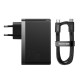 Baseus GaN5 Pro Fast Charger 2C+U 140W (black)