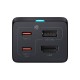 Baseus GaN5 Pro sieninis įkroviklis 2xUSB-C + USB + HDMI, 67 W (juodas)