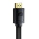 Baseus High Definition HDMI kábel 0.5m, 8K (fekete)