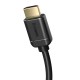 Baseus High Definition HDMI kábel 0.5m (fekete)