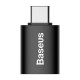 Baseus Ingenuity USB-C – USB-A OTG adapteris Juodas