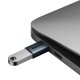 Baseus Ingenuity USB-C – USB-A OTG adapteris - Mėlynas