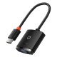 Baseus Lite series HDMI-VGA adapter - Black