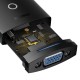 Baseus Lite series HDMI-VGA adapter - Black