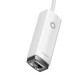 Baseus Lite series USB-C to RJ45 network adapter - white