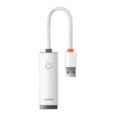 Baseus Lite serijos USB-C – RJ45 tinklo adapteris - baltas