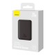 Baseus Magnetic Mini Powerbank, 10000mAh, 20W (fekete)