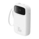 Baseus QPow 2 10000mAh 30W powerbank (white)