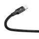 Baseus Rapid Series 3-in-1 cable USB-C For M+L+T 20W 1.5m Black