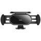 Baseus Steel Cannon Pro Solar Electric Car Phone Holder (Black)