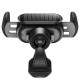 Baseus Steel Cannon Pro Solar Electric Car Phone Holder (Black)