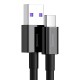 Baseus Superior serijos kabelis USB - USB-C 66W 1m - Juodas