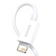 Baseus Superior Series USB - Lightning cable 2.4A 2m - White