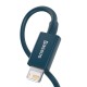 Baseus Superior serijos USB kabelis prie iPhone 2.4A 2m (mėlynas)