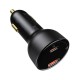 Baseus Superme USB Car Charger USB-C 100W + USB-C Cable - Black