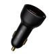 Baseus Superme USB Car Charger USB-C 100W + USB-C Cable - Black