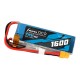 Akumuliatorius GensAce LiPo 1600mAh 7.4V 45C 2S1P XT60