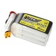 Akumuliatorius Tattu R-linija 650mAh 22.2V 95C 6S1P XT30U-F