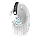 Wireless Ergonomic Mouse Delux M618XSD BT+2.4G RGB (white)