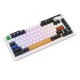 Wireless mechanical keyboard Royal Kludge KZZI K75 pro RGB, Moment Switch (black and white)