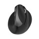 Wireless Vertical Mouse Delux M618Mini BT+2.4G RGB 4000DPI (black)