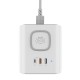 Wireless charger Budi QC3.0 2xUSB 5V 2.4A (White)