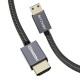 Blitzwolf BW-HDC4 HDMI–HDMI kabelis 4K, 1.2 m (juodas)