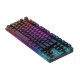 BlitzWolf BW-KB2 mechanikus gamer billentyűzet, piros kapcsolóval (RGB)