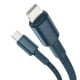 Baseus High Density Braided Cable Type-C to Lightning PD 20W 2m - Blue