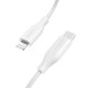 Choetech IP0040 USB-C kabelis su Lightning PD18/30W 1.2 m (baltas)