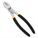 Jungčių replės Deli Tools EDL25510 10'' - juodos ir geltonos