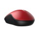 Dareu LM106 2.4G 1200 DPI Wireless Mouse - Black and Red