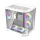 Darflash FT350 computer case + 5 aRGB fans (white)