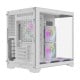 Darflash FT418 computer case + 6 aRGB fans (white)