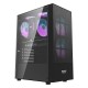 Computer case Darkflash A290 + 3 fans - black