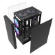 Computer case Darkflash A290 + 3 fans - black