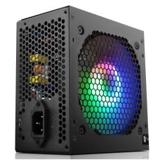 Computer power source Aigo AK600 RGB - black