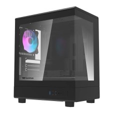 Darkflash DB330M computer case + 3 aRGB fans (black)