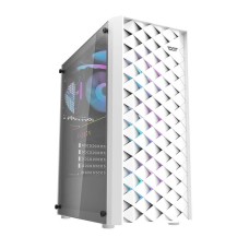 Darkflash DK351 computer case + 4 fans (white)